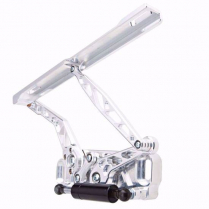 1972 Nova Hinge Kit with Steel Hood Frame - Natural