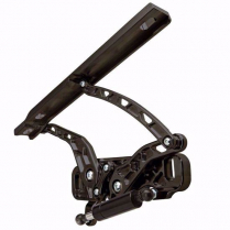 1970-72 Monte Carlo Hinge Kit with Steel Hood Frame - Black