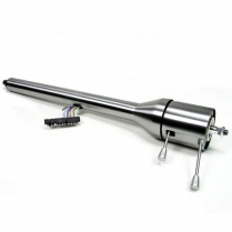 1958 Chevy Car Tilt Steering Column w/o Shift - Satin Alum