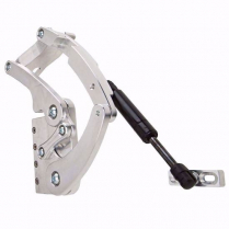 1955-56 Chevy Hinge Kit with Steel Hood Frame - Natural