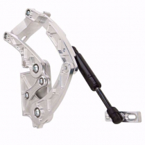 1955-56 Chevy Hinge Kit with Steel Hood Frame - Natural