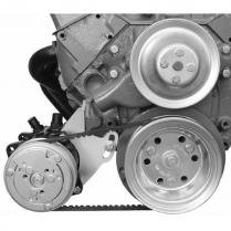 A/C Bracket SB Chevy SWP Wide Mounted - Passenger Side