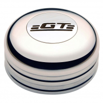 GT3 3 Bolt Std Engraved GT Emblem Horn Button - Polished