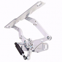 1970-81 Camaro Hinge Kit with Steel Hood Frame - Natural