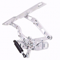 1970-81 Camaro Hinge Kit with Steel Hood Frame - Natural