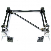 1955-57 Chevy Car Bolt-On Rear 4-Link for 1 Piece Frame