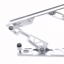 1982-92 Camaro Hinge Kit with Steel Hood Frame - Natural