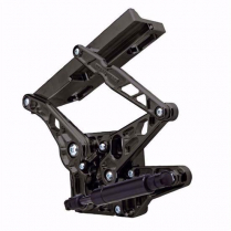 1982-92 Firebird Hinge Kit with Steel Hood Frame - Black