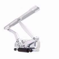 1968-72 GTO Hinge Kit with Steel Hood Frame - Natural