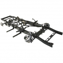 1948-52 Ford PU Custom IFS & 4-Link Frame - Plain Steel