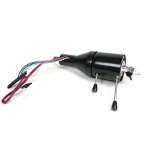 Universal Tilt 12" Steering Column w/o Shift - Black