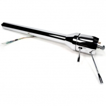 1967 Mustang Tilt Steering Column, Ford Shaft & Rack- Chrome