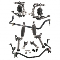 1964-67 GM A Body Air Suspension System with HQ Shockwaves