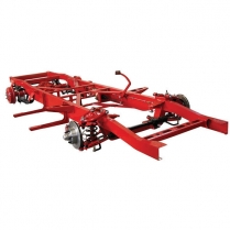 1953-56 Ford Custom IFS & Rear 4-Link Chassis - Plain Steel