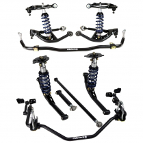 1967-70 Impala Front & Rear CoilOver System with HQ Shocks