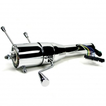 Universal Tilt 18" Steering Column with Shift - Black