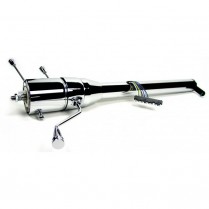 Universal Tilt 33" Steering Column with Shift - Chrome