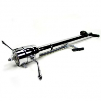 1955-56 Chevy Car Straight Steering Column w/ Shift - Chrome