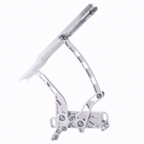 1971-76 Impala Hinge Kit with Steel Hood Frame - Natural