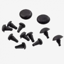 1941-48 Ford Passenger Car Rubber Hood Bumper Kit