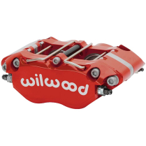 Narrow DynaPro 1.75" Pistons .81" Disc Caliper - Red