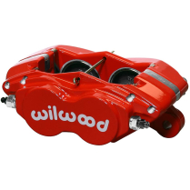 Forged Dynalite-M Caliper 1.75" x 1" Rotor - Red