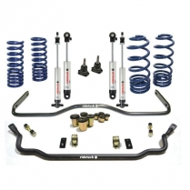 1964-70 Mustang Bolt-On 4-Link Kit with R-Joint Rod Ends