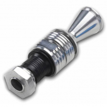 Locking Trans Dipstick 3" Direct Mount for Ford C4 - Bright