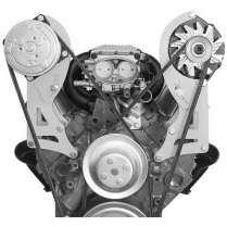 A/C Bracket SB Chevy LWP Extra Tall - Passenger Side