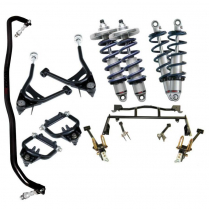 1967-70 Cougar Front & Rear CoilOver System with HQ Shocks