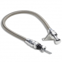 Locking Trans Dipstick for GM 4L80E Trans Mount - Brite