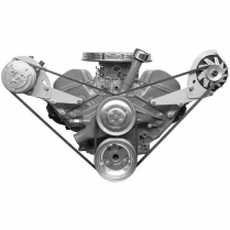 A/C Bracket BB Chevy 348-409 Lo Profile - Passenger Side