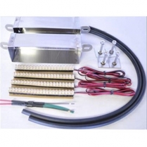 12" Double Row LED Light Box Set - Amber