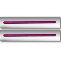 12'' Single Slot Tail Light Lens - Red