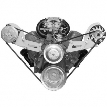 A/C Bracket SB Chevy LWP VORTEC Low Profile - Passenger Side