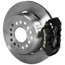 1963-87 GM C10/C15 5 Lug Dynalite Drilled Rear P/Brake - Blk