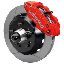 1963-87 GM P/U Superlite 13" Non-Drill Front Brake Kit - Red