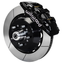 1963-82 GM See Appl 14" Non-Drill Big Frt Brake Kt - Black