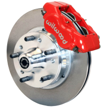 1970-78 GM See Appl Pro 11" Non-Drill Frt Brake Kt - Red