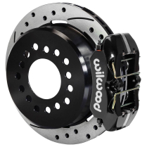 Mopar Dana 60 DynaPro 11" Drill Rear Park Brake Kit - Black