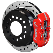 Mopar Dana 60 DynaPro 11" Drill Rear Park Brake Kit - Red