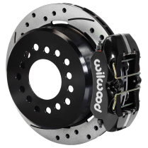 Ford New 9" 2.5" O/S 11" Drill Rear Park Brake Kit - Black