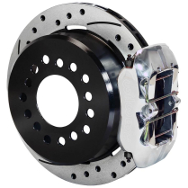 Ford Small 9" 2.5" O/S Drill Rear Park Brake Kit - Black