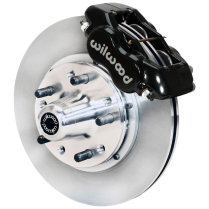 1965-68 Impala 11" Non-Drill Dynalite Front Brake Kt - Black