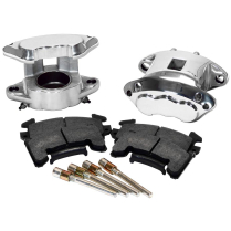 GM D154 2.5" Piston 1.04" Rotor Polished Front Caliper Kit