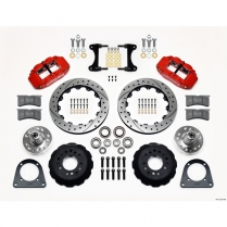 Wilwood TCI Spindle 12.88" Drilled Front Brake Kit - Red