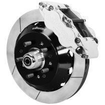 Wilwood TCI Spindle 12.88" Non-Drill Front Brake Kt - Polish