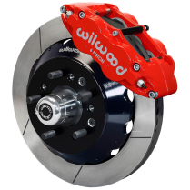 Wilwood TCI Spindle 12.88" Non-Drill Front Brake Kit - Red