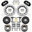 Big 9" Ford 14" Drill 2" O/S 5x5.5" Big Rear Brake Kit - Blk
