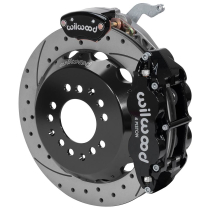 1988-96 Corvette 12.88" Drilled Rear Brake Kit - Black